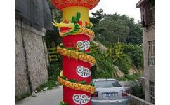 口碑好的燈籠球氣模,福建新品燈籠立柱氣模供應(yīng)